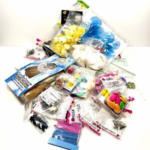 Sewing Lot 45 Arts & Crafts Supplies Packages Vintage & Modern Most New/Unopened